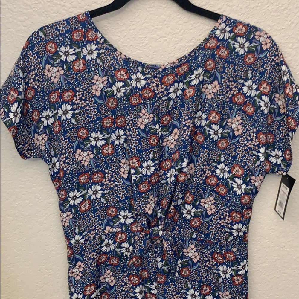 Girls floral romper
